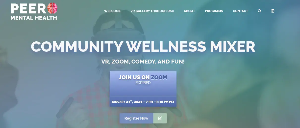Community Mental Health Mixer event artwork